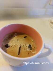 エスプレッソボタンを押せば、アイスコーヒーの完成